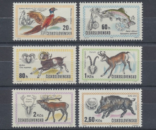 Tschechoslowakei, MiNr. 2014-2019, postfrisch