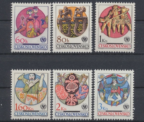 Tschechoslowakei, MiNr. 2039-2044, postfrisch