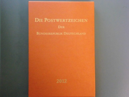 Deutschland (BRD), Jahrbuch 2012, postfrisch