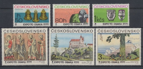 Tschechoslowakei, MiNr. 1928-1933, postfrisch
