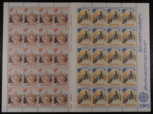 Liechtenstein, MiNr. 816-817 KB, postfrisch