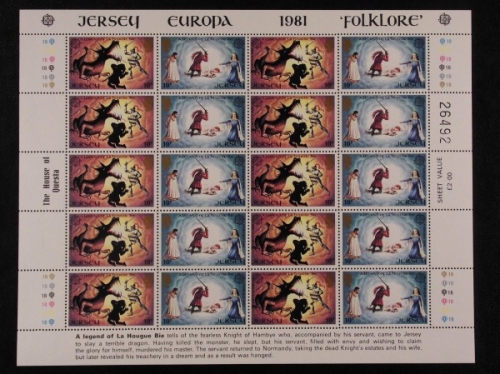 Jersey, MiNr. 253-256 KB, postfrisch