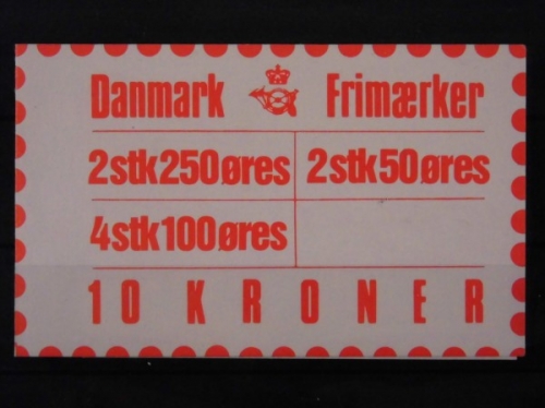 Dänemark, Michel Nr. 572, 774 und 777, MH 30, postfrisch / MNH