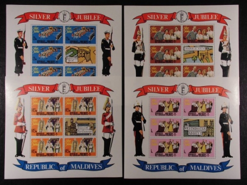 Malediven, MiNr. 680-685 KB, postfrisch