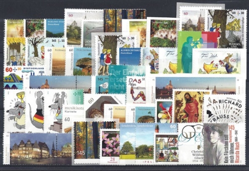 Deutschland (BRD), MiNr. 3047-3121, Jahrgang 2014, postfrisch
