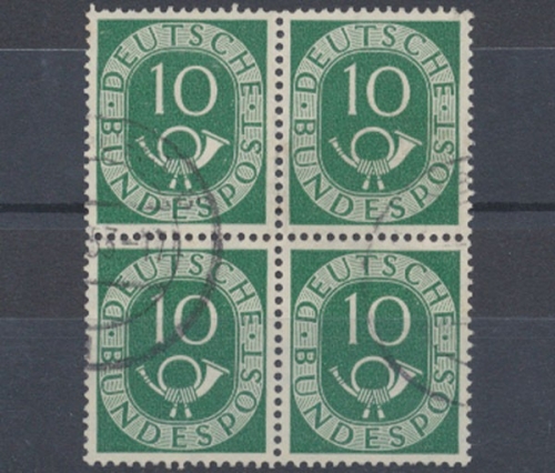 Deutschland (BRD), Michel Nr. 128 VB, gestempelt