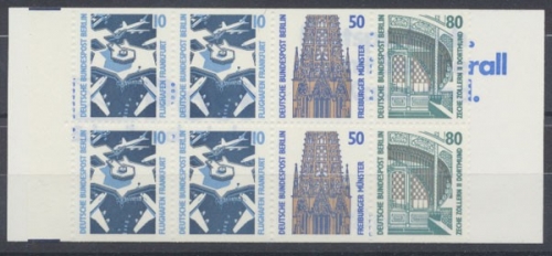 Berlin, MiNr. MH 14 mit Zählbalken, postfrisch