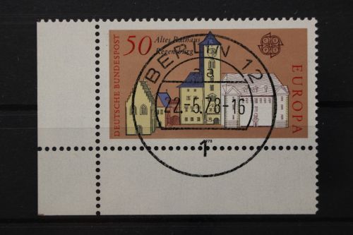 Deutschland (BRD), MiNr. 970, Ecke links unten, EST