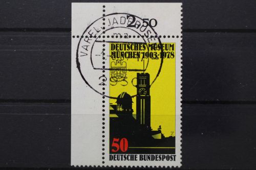 Deutschland (BRD), MiNr. 963, Ecke links oben, gestempelt