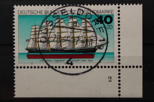 Deutschland (BRD), MiNr. 930, Ecke rechts unten, FN 2, gestempelt