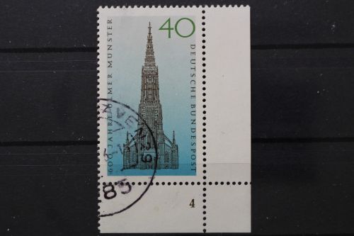 Deutschland (BRD), MiNr. 937, Ecke rechts unten, FN 4, gestempelt