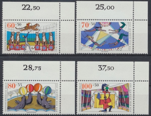 Berlin, Michel Nr. 838-841, postfrisch