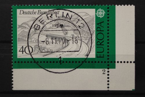 Deutschland (BRD), MiNr. 934, Ecke rechts unten, FN 2, gestempelt