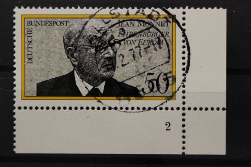 Deutschland (BRD), MiNr. 926, Ecke rechts unten, FN 2, gestempelt