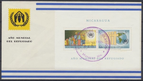 Nicaragua, Michel Nr. Block 54, FDC