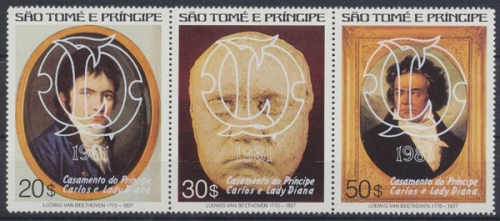 Sao Tome + Principe, Michel Nr. 700-702 a ZD, postfrisch/MNH