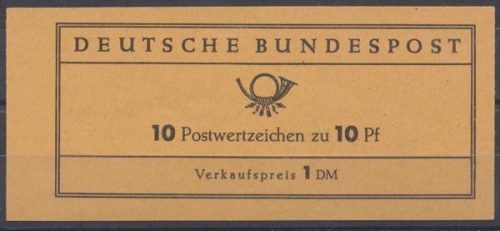 Deutschland (BRD), MiNr. MH 7 a I, postfrisch