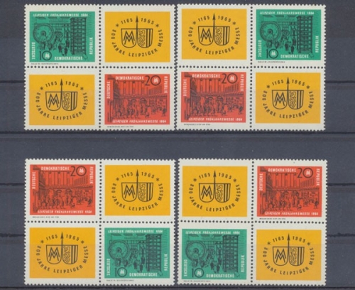 DDR, Michel Nr. 1012-1013 Zd-Kombi VB, postfrisch