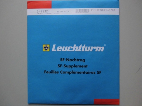 Leuchtturm SF, Vordruckblätter Deutschland 2014