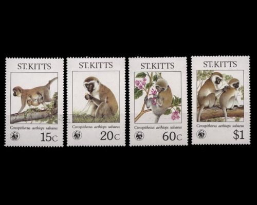 St. Kitts, Michel Nr. 184-187, postfrisch/MNH