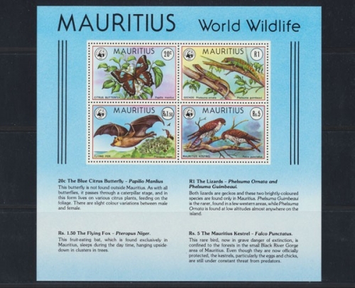 Mauritius, Michel Nr. Block 8, postfrisch/MNH