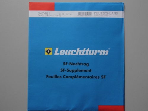 Leuchtturm SF, Vordruckblätter Deutschland Markenheftchen 2014