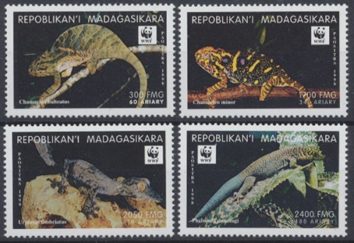 Madagaskar, Michel Nr. 2313-2316, postfrisch/MNH