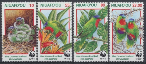 Niuafo - Inseln, Vögel, MiNr. 326-329, postfrisch