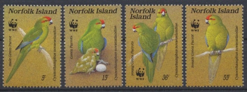 Norfolk-Inseln, Michel Nr. 421-424, postfrisch/MNH