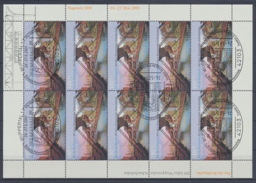 Deutschland (BRD), Michel Nr. 2171 II KB, postfrisch/gestempelt gemischt