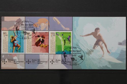 Deutschland (BRD), MiNr. H-Blatt 56 ohne linken Rand, ESST