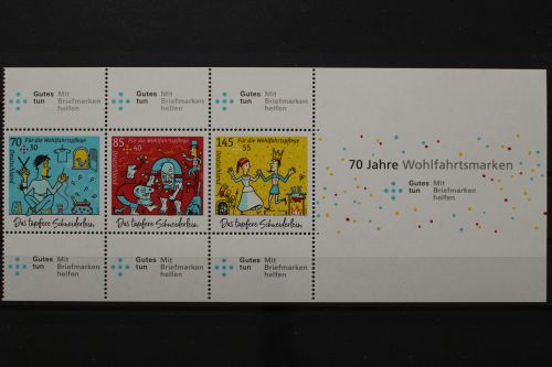 Deutschland (BRD), MiNr. H-Blatt 54, ohne linken Rand, postfrisch