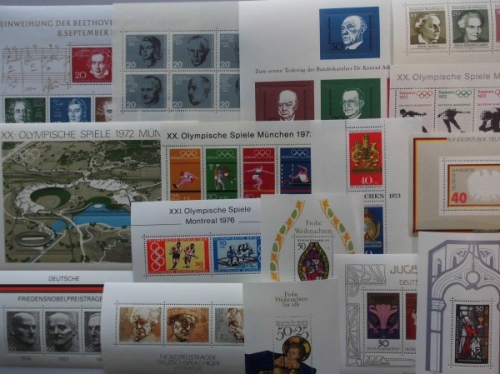Deutschland (BRD), MiNr. Block 2 - 17, postfrisch