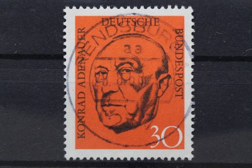 Deutschland (BRD), MiNr. 567, zentrisch Rendsburg, gestempelt