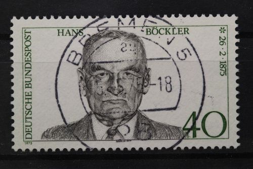 Deutschland (BRD), MiNr. 832, zentrisch Bremen, gestempelt
