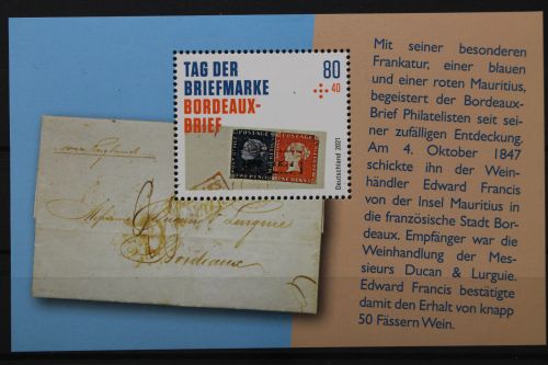Deutschland (BRD), MiNr. Block 88, postfrisch