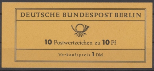 Berlin, MiNr. MH 4 a, postfrisch