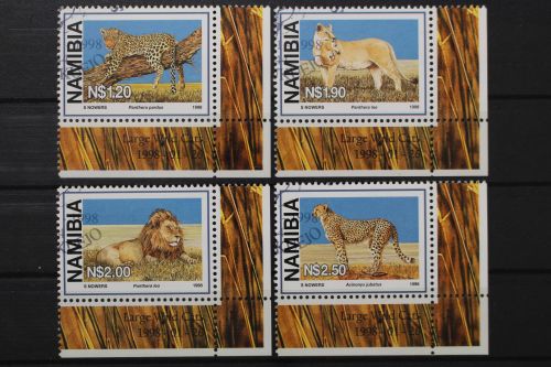Namibia - Südwestafrika, MiNr. 927-930, Ecken rechts unten, gestempelt