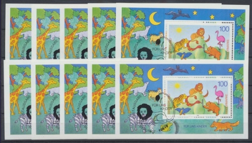 Deutschland (BRD), MiNr. Block 34 (10), ESST Berlin, gestempelt
