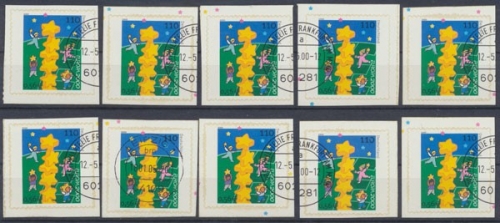 Deutschland (BRD), Michel Nr. 2114 sk (10), gestempelt