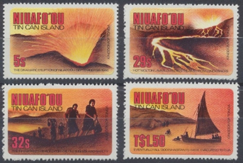 Niuafo - Inseln, MiNr. 23-26 sk, postfrisch