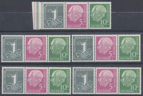 Deutschland (BRD), Michel Nr. W 18 Y II (5), postfrisch/MNH
