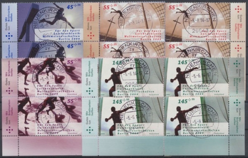 Deutschland (BRD), Michel Nr. 2727-2730 VB, gestempelt