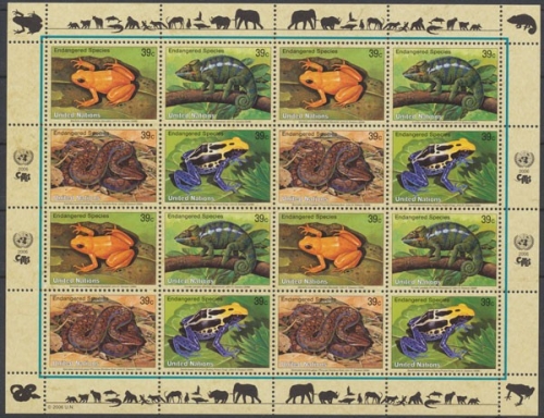 UNO New York, MiNr. 1015-1019 KB, postfrisch