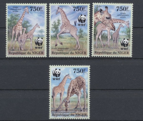 Niger, Michel Nr. 2142-2145, postfrisch/MNH