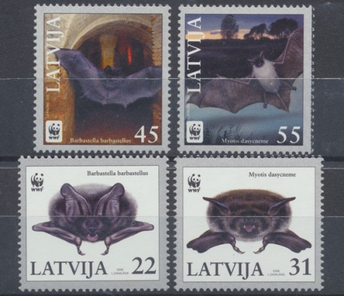 Lettland, MiNr. 727-730, postfrisch