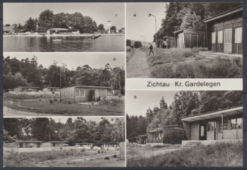 Zichtau Kreis Gardelegen, Waldbad, Feriensiedlung, Jugendcampingzentrum