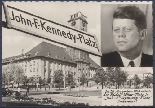 Berlin, Rathaus Schöneberg, John-F.-Kennedy-Platz