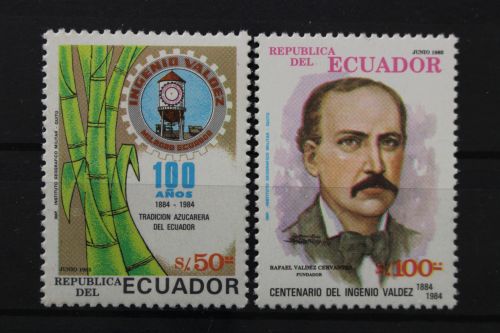 Ecuador, MiNr. 1986-1987, postfrisch