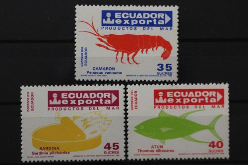 Ecuador, MiNr. 2035-2037, postfrisch